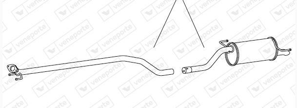 VEGAZ Einddemper DAS-172 DAS-172 Einddemper VEGAZ CHEVROLET CRUZE