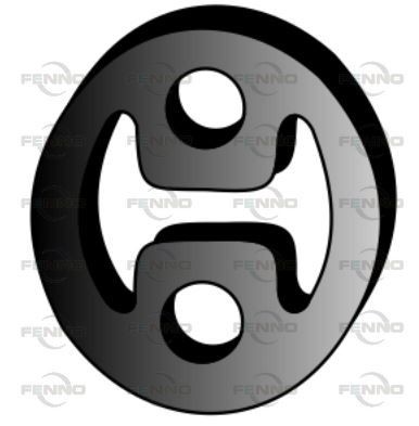 VEGAZ Kronšteins, Trokšņa slāpētājs DG-136 VEGAZ DG-136 Kronšteins, Trokšņa slāpētājs NISSAN NP300 Navara Pick-up (D40) 2.5 dCi 4WD 144 ZS 2016