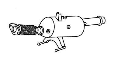 VEGAZ Filtro de partículas DK-810SIC DK-810SIC VEGAZ Filtro de fuligem partículas Opel baratos