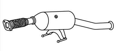 VEGAZ Filter pevných častíc DK-815 DK-815 Filter pevných častíc VEGAZ OPEL GRANDLAND X