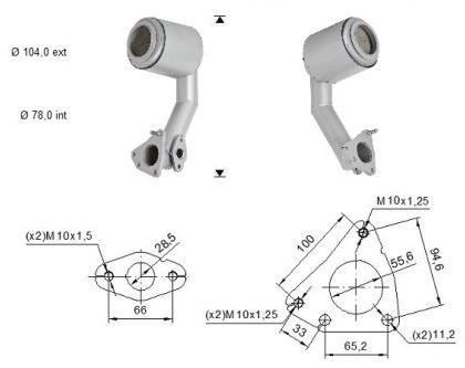 VEGAZ Catalytic converter DK-967 VEGAZ DK-967 Nissan Qashqai J11 cat replacement