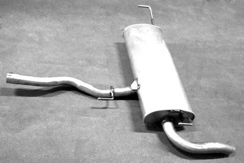 Panela de escape traseira VEGAZ DS-403 VEGAZ DS-403 Panela de escape NISSAN X-TRAIL 2021