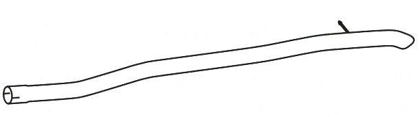 Tubo de escape VEGAZ FR-489 VEGAZ FR-489 Tubo de escape FORD TRANSIT 2020