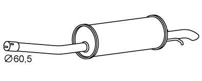 VEGAZ Endschalldämpfer FS-716 FS-716 VEGAZ Ford Transit Custom Bus Endschalldämpfer Kosten