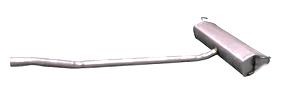 VEGAZ Silencieux arrière FTS-563 FTS-563 Silencieux d'échappement JEEP WRANGLER VEGAZ