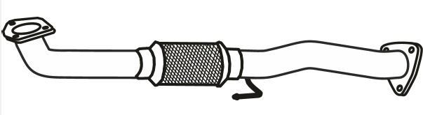 Tubo gas scarico VEGAZ HOR-121 VEGAZ HOR-121 Tubo gas scarico HONDA ACCORD 2024