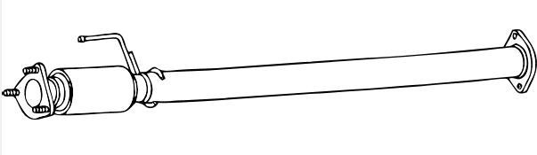 VEGAZ Keskiäänenvaimentaja IS-116 VEGAZ IS-116 Jaguar XJ NAW keskimmäinen äänenvaimennin hinta