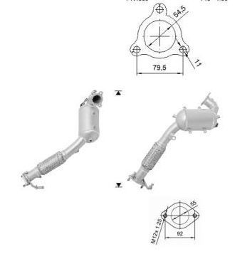 Catalisador VEGAZ MIK-982 VEGAZ MIK-982 Conversor catalítico MITSUBISHI ASX 2010