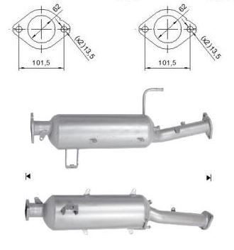 VEGAZ Filtro de partículas MIK-994 VEGAZ MIK-994 Filtro de partículas Audi A5 originais