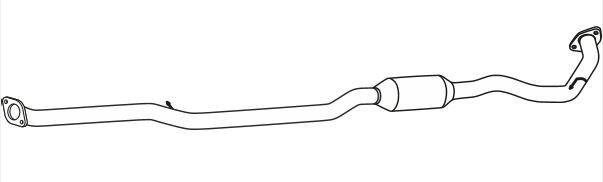 VEGAZ Mittelschalldämpfer MIS-271 MIS-271 VEGAZ Mitsubishi Outlander 3 Mittelschalldämpfer Kosten