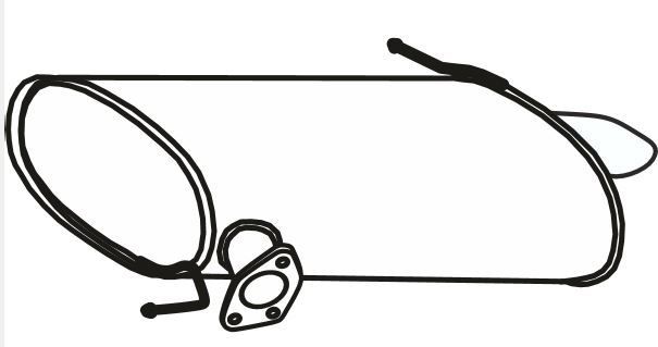 VEGAZ Endschalldämpfer MIS-272 Mitsubishi GG_W, GF_W, ZJ Endschalldämpfer MIS-272 VEGAZ