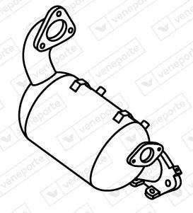 VEGAZ Filter pevných častíc MK-382 Filter pevných častíc VEGAZ Opel GRANDLAND X MK-382