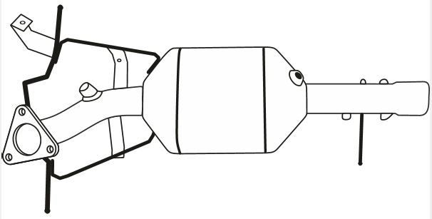 VEGAZ Partikelfilter (DPF) MOK-989 LAND ROVER dpf VEGAZ MOK-989