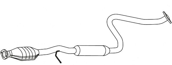 Καταλύτης VEGAZ MZK-824 VEGAZ MZK-824 Καταλύτης MAZDA 2 2018