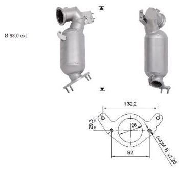 VEGAZ Katalysator OK-363 VEGAZ OK-363 Katalysator Opel Insignia B Sports Tourer til en fordelagtig pris