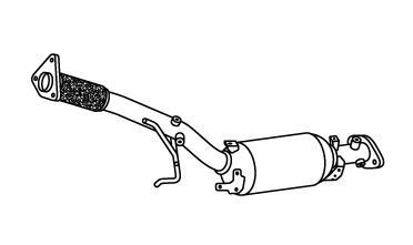 VEGAZ Filtro antiparticolato (FAP) RK-312 RK-312 Filtro antiparticolato (FAP) RENAULT 5 VEGAZ costo