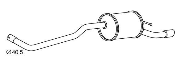 VEGAZ Bagpotte RS-599 RS-599 Bagpotte VEGAZ DACIA LODGY