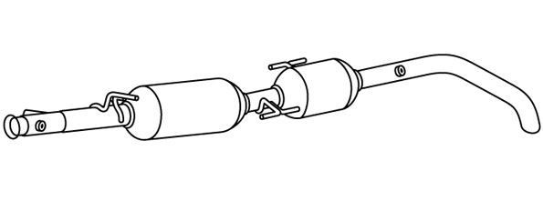 SCR-katalysator VEGAZ RSCR-002 VEGAZ RSCR-002 Katalysator RENAULT MASTER 2016