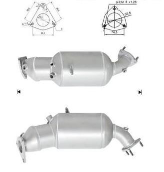 Partikelfilter VEGAZ SEK-941 VEGAZ SEK-941: Partikelfilter Seat EXEO 2009