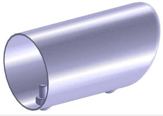 VEGAZ Terminale di scarico SER-44 Scarico sportivo Seat 5P2 SER-44 VEGAZ