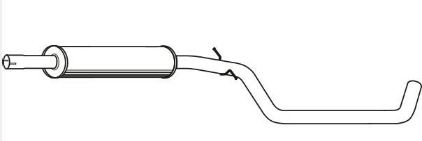VEGAZ Πρώτο σιλανσιέ SES-138 VEGAZ SES-138 Πρώτο σιλανσιέ Seat Cordoba 2 τιμες