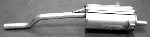 Rear silencer VEGAZ SZS-20 VEGAZ SZS-20 2000 SUZUKI SWIFT exhaust silencer replacement