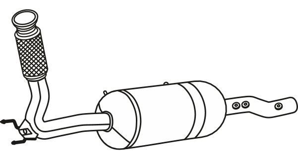 Rußpartikelfilter VEGAZ VK-917 VEGAZ VK-917: DPF Volkswagen MULTIVAN 2018