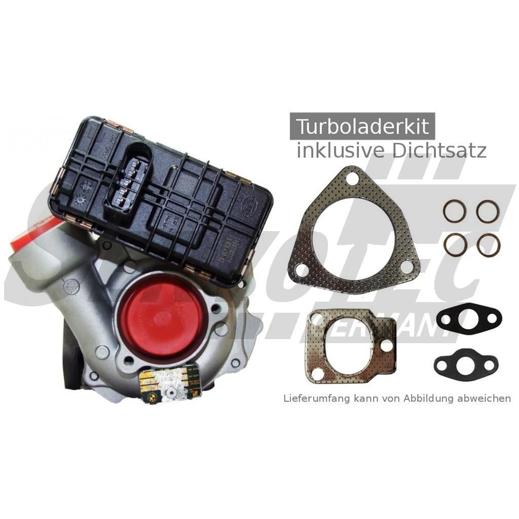 Servotec Turbolader STTC0449XKIT Abgasturbolader Servotec BMW X5 STTC0449XKIT
