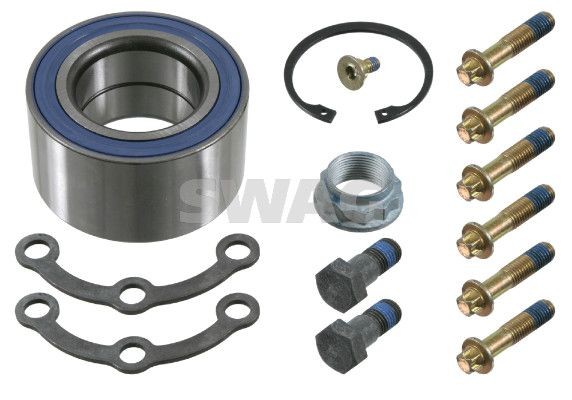 SWAG Hjullejesæt 10 90 8220 SWAG 10 90 8220 Mercedes W140 Lejer til hjul originale pris