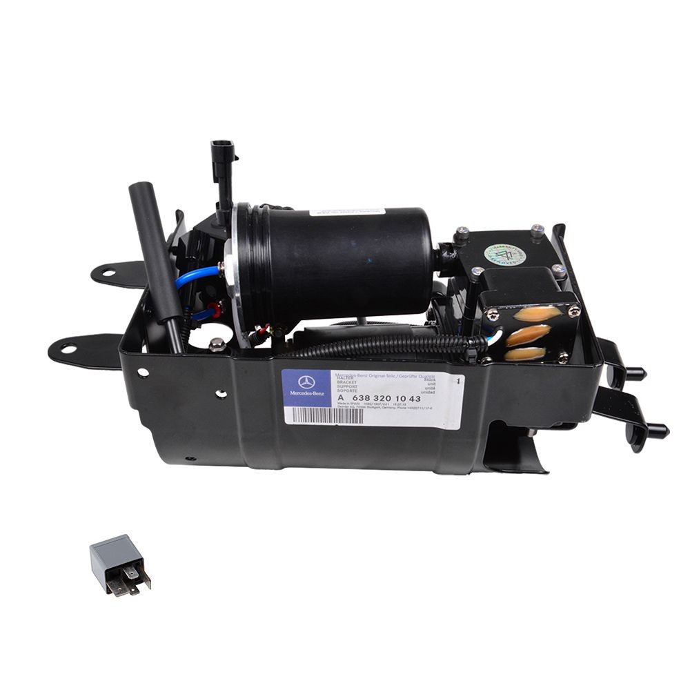 Compressor voor de luchtvering MiesslerAutomotive 2437-01-0502 MiesslerAutomotive 2437-01-0502 Luchtvering MERCEDES-BENZ V-Klasse 2001