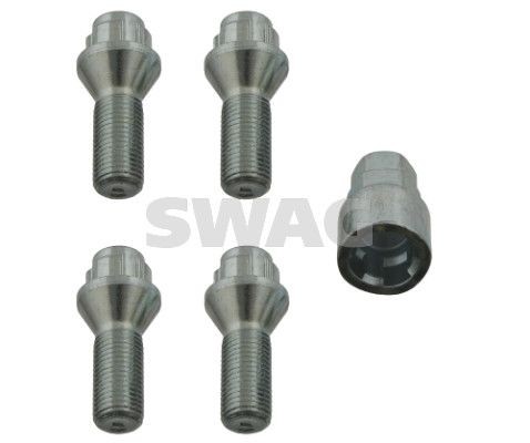 Pernos de segurança SWAG 20 92 7055 SWAG 20 92 7055 Parafuso segurança roda RENAULT ESPACE 2001