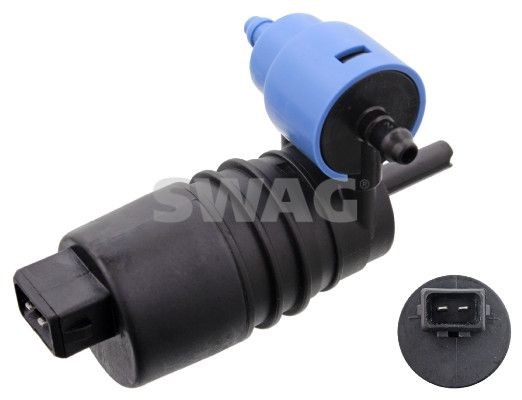 SWAG Spolvätskepump, fönster 40 91 0275 Opel Combo C Spolarpump SWAG 40 91 0275
