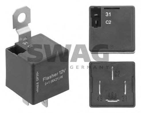 SWAG Blinkerrelais 40 92 2605 Blinkrelais SWAG DELTA 40 92 2605 günstig