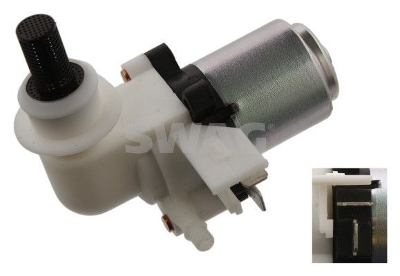 SWAG Water Pump, window cleaning 70 91 4503 PEUGEOT 308 SWAG windscreen washer pump 70914503