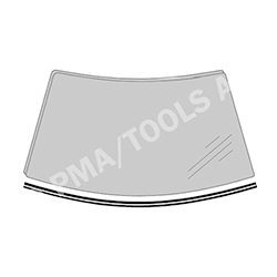 PMA Modanatura decorativa / protettiva, Parabrezza 117408132 PMA 117408132 Guarnizione vetro Mercedes-Benz EQB originali