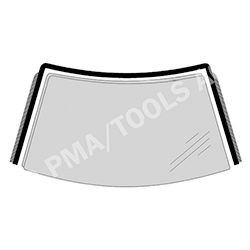 PMA Junta, pára-brisas 304508131 PMA 304508131 Junta, pára-brisas MAZDA CX-7 (ER) 2.5 MZR (ER10L) 163 cv 2010
