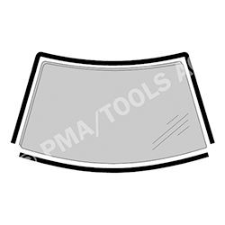 PMA Tesnenie predného skla 353288102 PMA 353288102 Tesnenie predného skla OPEL Omega B Caravan (V94) 2.0 DTI 16V (F35, M35, P35) 101 KS 1999