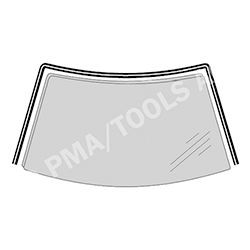 Tetning, frontrute PMA 372418132 PMA 372418132 Gummilist PORSCHE BOXSTER 2001