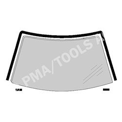 PMA Guarnizione, Parabrezza 392168108 PMA 392168108 Guarnizione, Parabrezza