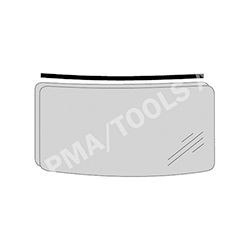PMA Trim- / Protection Strip, windscreen 691288135 PMA 691288135 Ford Mondeo Mk4 Facelift windscreen seal replacement