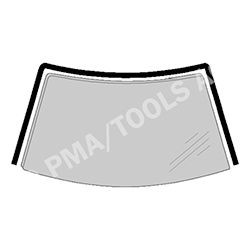 PMA Tihend, esiklaas 860718131 PMA 860718131 Esiklaasi tihend Fiat PUNTO originaal