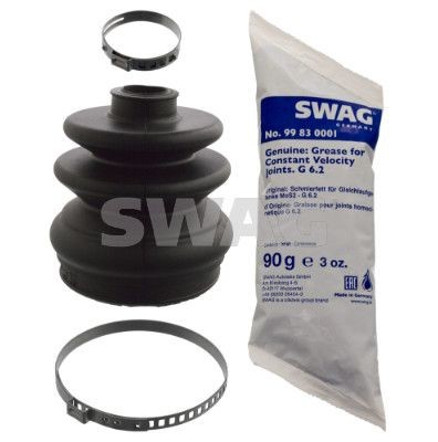 SWAG Putekļusargu komplekts, Piedziņas vārpsta 82 91 8771 Pusass putekļu gumijas SWAG 300 ZX 82 91 8771 lēti