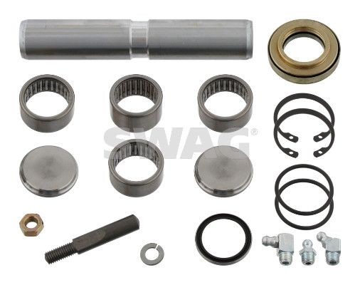 SWAG Reparasjonssett, bærekule 99 90 9690 SWAG 99 90 9690 originale Styrebolt Mercedes T2 LN1 Tippbil hva koster