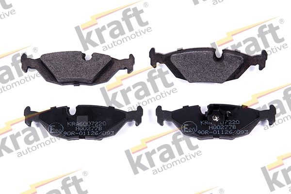 KRAFT Piduriklotsid 6007220 KRAFT 6007220 originaal Sport piduriklotsid 440 K (445) hind