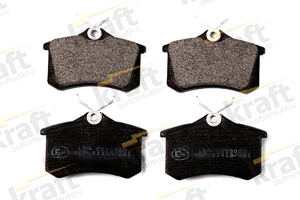 KRAFT Jarrupalat, levyjarru 6010020 Nissan Micra K12 kilpajarrupalat KRAFT 6010020