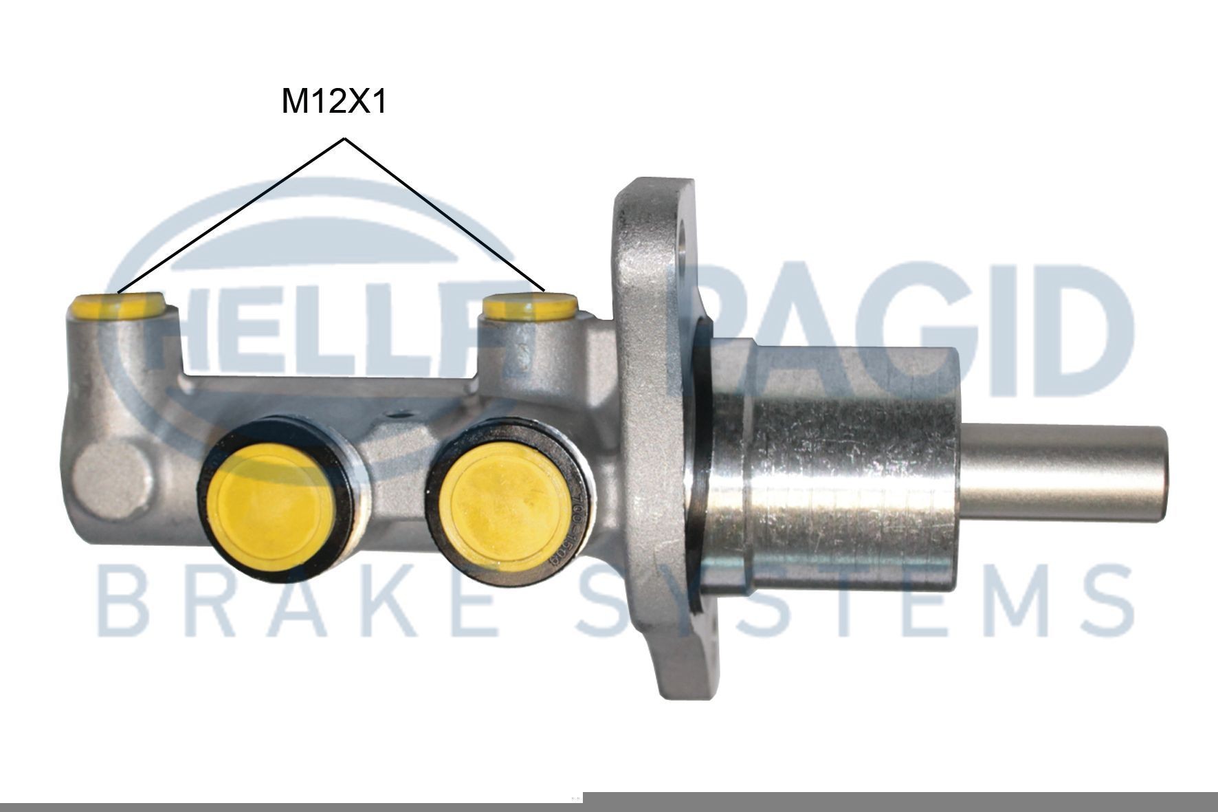 Maître-cylindre de frein HELLA 8AM 355 505-961 HELLA 8AM 355 505-961 Maître-cylindre de frein MITSUBISHI COLT 1999