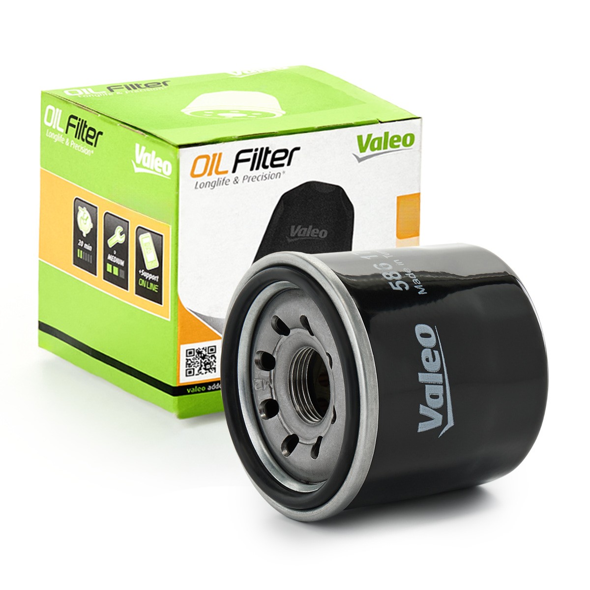 VALEO Oljefilter 586172 Oljefilter VALEO MPV 586172 billige