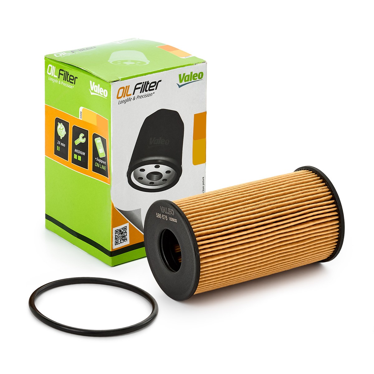 VALEO Oljefilter 586676 LAND ROVER Defender SUV (L663) P300e Hybrid 4x4 300 hk reservdelar VALEO 586676