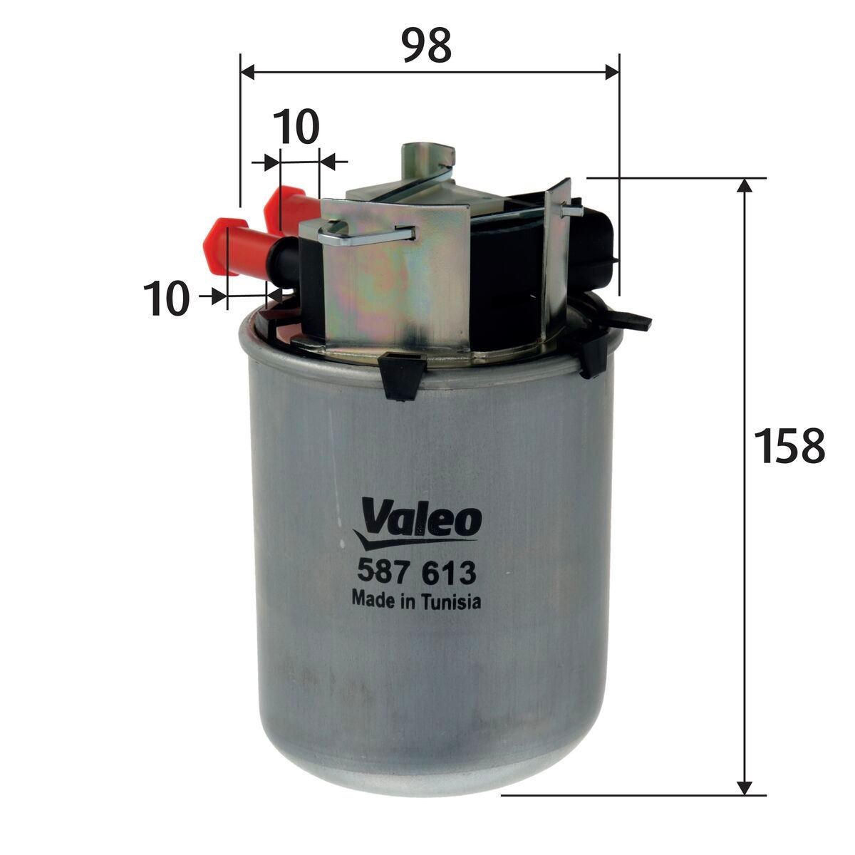 VALEO Drivstoffilter 587613 Drivstoffilter VALEO LAUREL 587613 billige