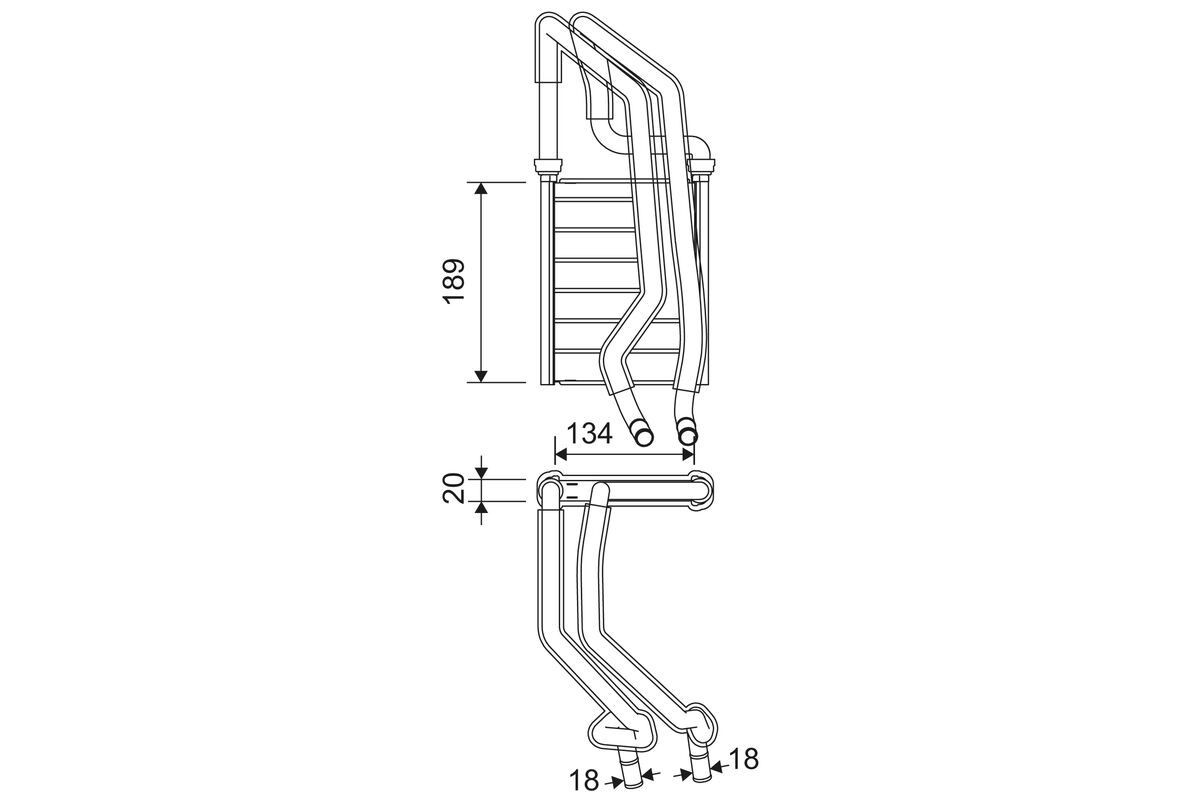 Heater matrix VALEO 811610 VALEO 811610 2012 LAND ROVER RANGE ROVER heater matrix replacement